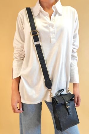 Laundry B Guitar Strap Phone Bag Navy 